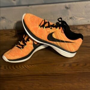 Nike Bright Orange Athletic Sneakers